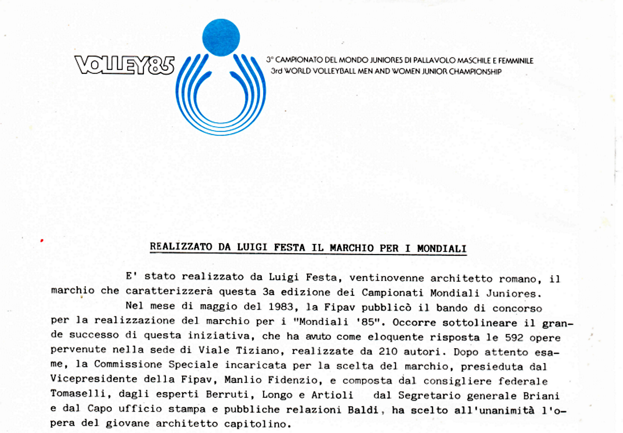 Premio pallavolo